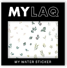Духи, Парфюмерия, косметика Наклейки для ногтей "Мой зеленый лист" - MylaQ My Water Sticker My Green Leaf