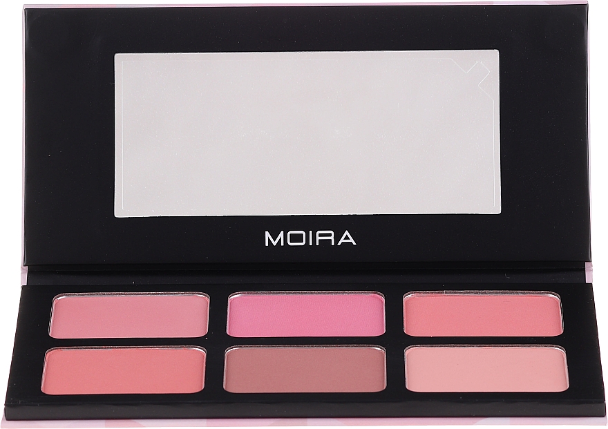 Палетка румян для лица - Moira Blossom & Adore Blush Palette — фото N1