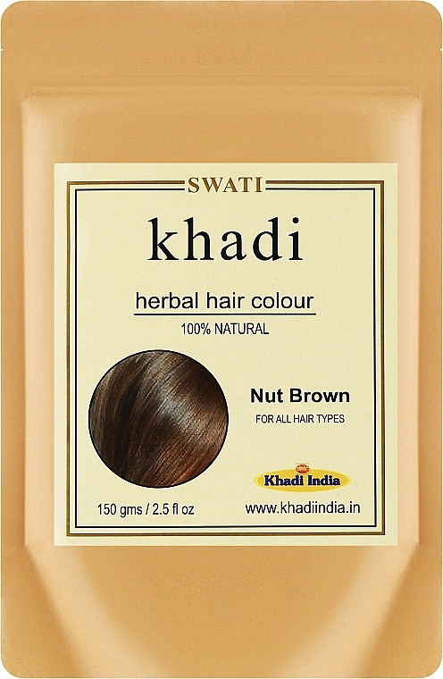 Траф'яна фарба для волосся - Khadi Swati Herbal Hair Colour