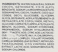 Очищувальний крем із хлорофілом на основі йогурту - Dr. Brandt Clean Biotic Cream — фото N4