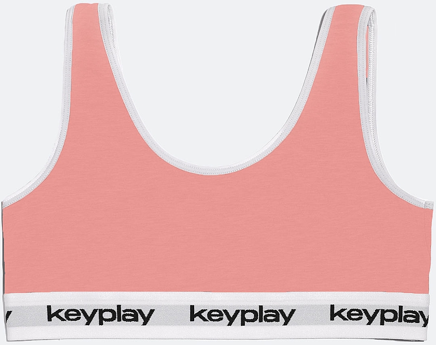 Комплект білизни для жінок "Base Blush", топ + трусики-бікіні, рожевий - Keyplay — фото N2