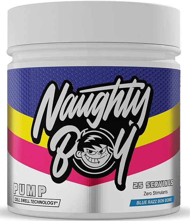 Спортивное питание "Голубая малина" - Naughty Boy Pump — фото N1