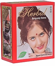 Хна для волосся, бургунд - Herbul Burgundy Henna — фото N2
