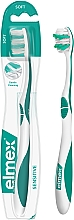 Мягкая зубная щетка, зеленая - Elmex Sensitive Toothbrush Extra Soft — фото N2