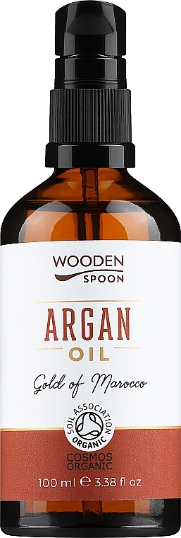 Масло арганы - Wooden Spoon 100% Pure Argan Oil — фото N3
