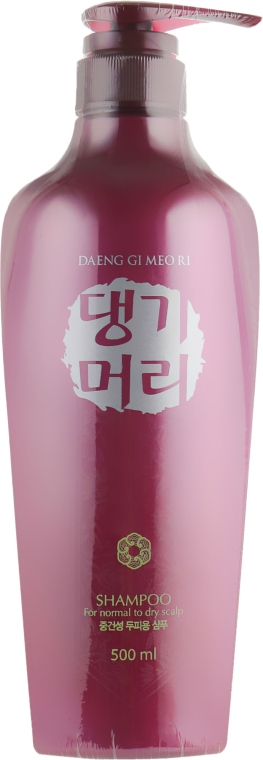 Шампунь для нормальной и сухой кожи головы - Daeng Gi Meo Ri Shampoo For Normal To Dry Scalp — фото N3