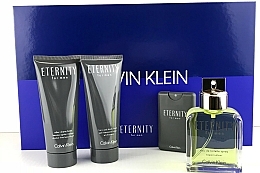 Парфумерія, косметика Calvin Klein Eternity For Men - Набір (edt/100ml + ash/b/100ml + edt/20ml + sh/gel/100ml)