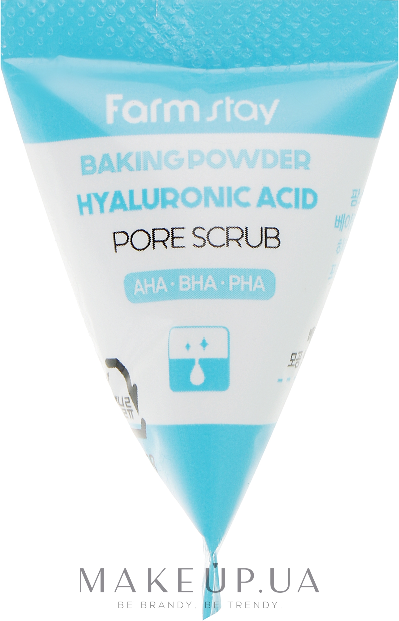 Скраб для обличчя із содою та гіалуроновою кислотою - FarmStay Hyaluronic Acid Baking Powder Pore Scrub — фото 1x7g