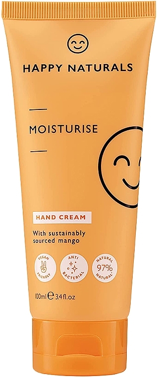Зволожувальний крем для рук - Happy Naturals Moisturising Hand Cream — фото N1