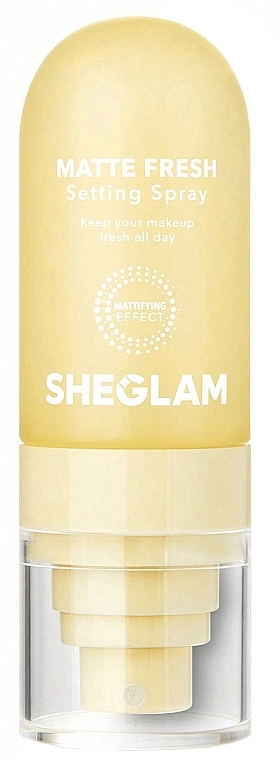 Спрей-фіксатор макіяжу матуючий - Sheglam Matte Fresh Setting Spray — фото N1