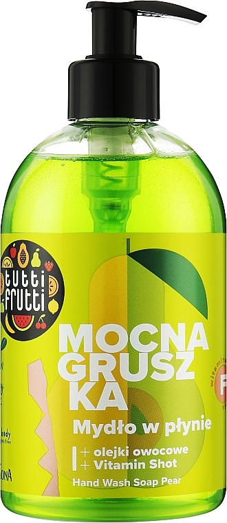 Рідке мило "Груша і журавлина" - Farmona Tutti Frutti Hand Wash Soap — фото N1