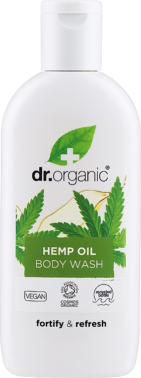 Гель для душа "Конопляное масло" - Dr. Organic Bioactive Skincare Hemp Oil Body Wash — фото N1