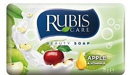 Духи, Парфюмерия, косметика Мыло "Яблоко" в бумажной упаковке - Rubis Care Apple Beauty Soap