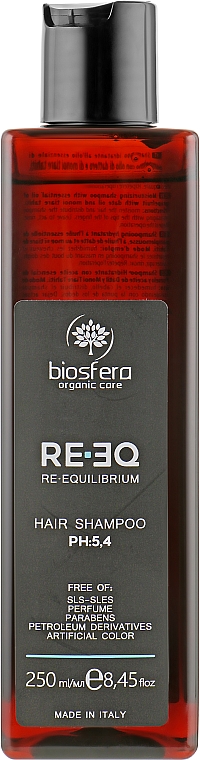 Зволожувальний шампунь для волосся з ефірною олією грейпфрута - Faipa Roma Biosfera Moisturizing Hair Shampoo — фото N1