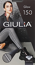 Духи, Парфюмерия, косметика Колготки для женщин "Glow. Model 1" 150 Den, dark grey melange - Giulia