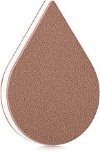 Парфумерія, косметика Спонж для макіяжу каплевидної форми, CSP-695, коричневий - Christian