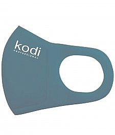 Двошарова маска з неопрену без клапана, темно-синя з логотипом "Kodi Professional" - Kodi Professional — фото N1