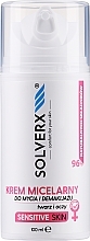 Мицеллярный крем для снятия макияжа - Solverx Sensitive Skin — фото N1