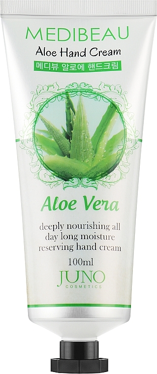 Крем для рук "Алое вера" - Juno Medibeau Aloe Vera Hand Cream