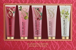 Парфумерія, косметика Набір - Victoria’s Secret Flavor Favorites Saveurs Favoris (lip/gloss/5x13g)