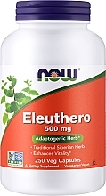 Рослинні Капсули, 500 мг - Now Foods Eleuthero — фото N2
