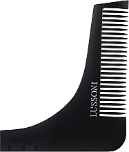 Парфумерія, косметика Гребінець для бороди - Lussoni BC 600 Barber Comb