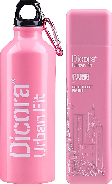 Dicora Urban Fit Paris - Набір (edt/100ml + bottle) — фото N2