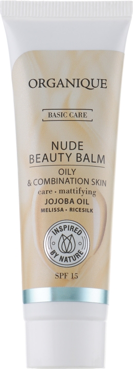 Бальзам-основа для жирной и комбинированной кожи - Organique Basic Care Nude Beauty Balm — фото N1