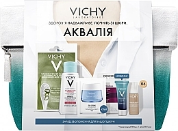 Парфумерія, косметика Набір - Vichy Aqualia Thermal (mask/mini/2*6ml + gel/mini/5*2ml + micel/water/100ml + concealer/mini/1ml + concentrate/mini/5ml + shm/mini/6ml)