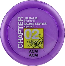 Бальзам для губ з ароматом ягід асаї та гібіскусу - Mades Cosmetics Chapter 02 Acai Lip Balm — фото N1