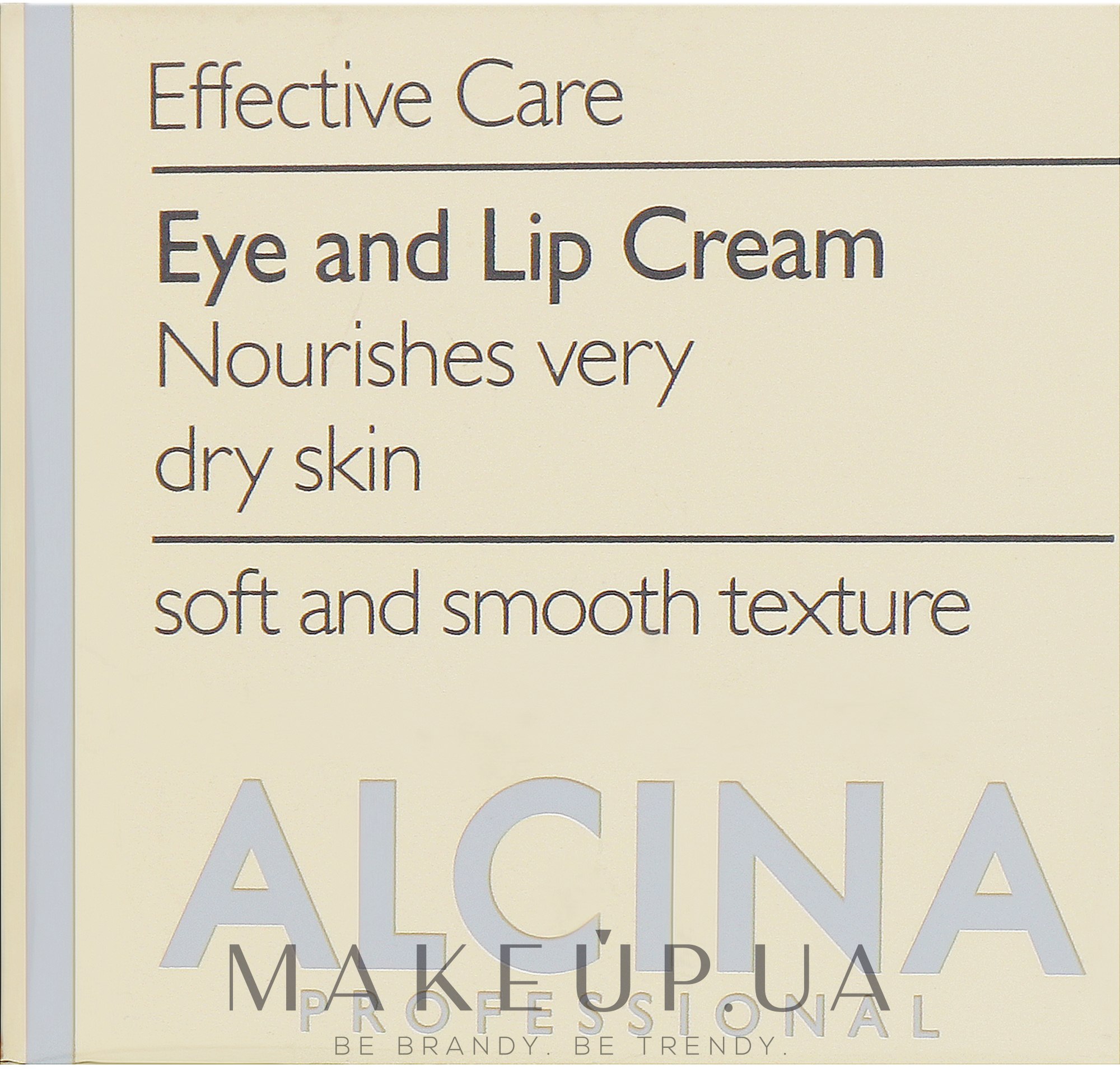 Антивіковий крем для повік і губ - Alcina E Eye and Lip Cream — фото 15ml