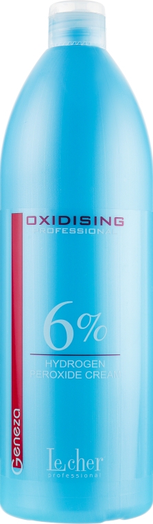Окислювальна емульсія 6 % - Lecher Professional Geneza Hydrogen Peroxide Cream — фото N3