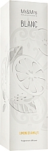 Парфумерія, косметика Аромадифузор "Амальфітанські лимони" - Mr&Mrs Fragrance Blanc Limoni Di Amalfi *