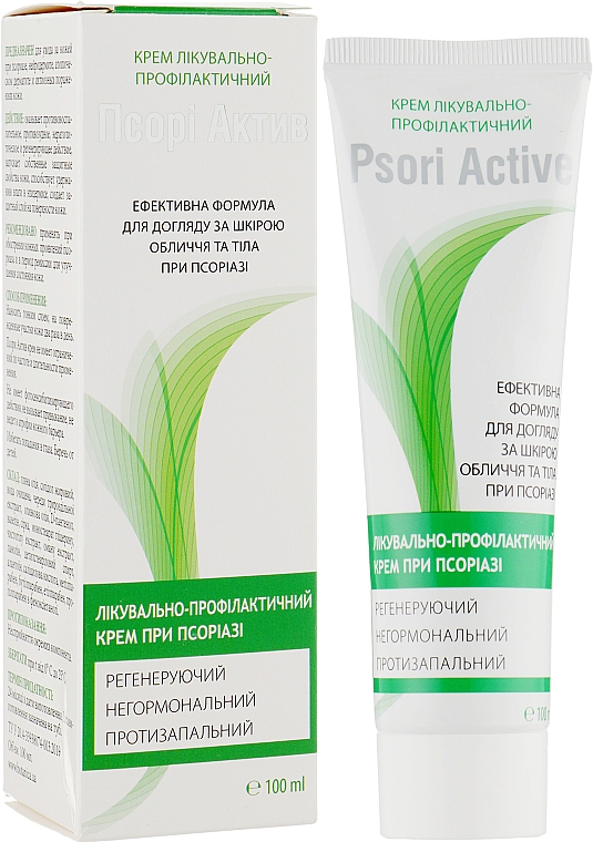 Крем лечебно-профилактический при псориазе - Psori Active — фото N2