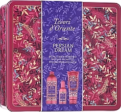 Парфумерія, косметика Tesori d`Oriente Persian Dream - Набір (edp/100ml + sh/gel/250ml + sh/cr/500ml)