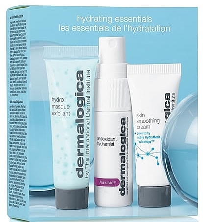 Набор - Dermalogica Hydrating Essentials Set (mask/10ml +f/mist/10ml + cr/7ml) — фото N1