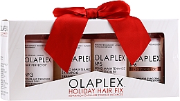 Парфумерія, косметика Набір - Olaplex Holiday Hair Fix (cond/100ml + shmp/100ml + h/cr/100ml + ser/100ml)