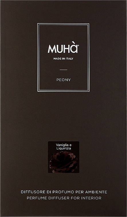 Аромадиффузор - Muha Peony Diffuser Vanilla And Licorice — фото N2