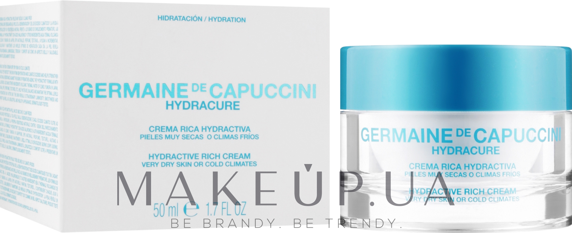 Крем для очень сухой кожи - Germaine de Capuccini HydraCure Rich Cream Very Dry Skin  — фото 50ml
