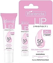 УЦЕНКА Защитный пептидный бальзам для губ SPF 50 - Bielenda Lip Protect * — фото N1