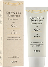 Сонцезахисний крем для обличчя - Purito Daily Go-To Sunscreen SPF50+/PA++++ — фото N2