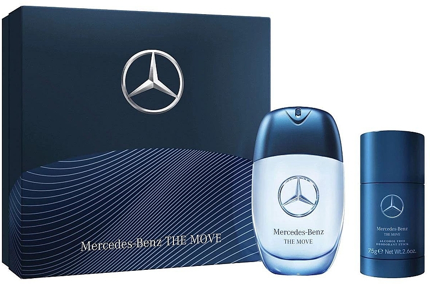 Mercedes-Benz The Move - Набір (edt/100ml + deo/75g) — фото N1