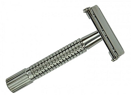 Безпечна бритва - Golddachs Double Edge Butterfly Safety Razor Stainless Steel Titanium Colored — фото N1