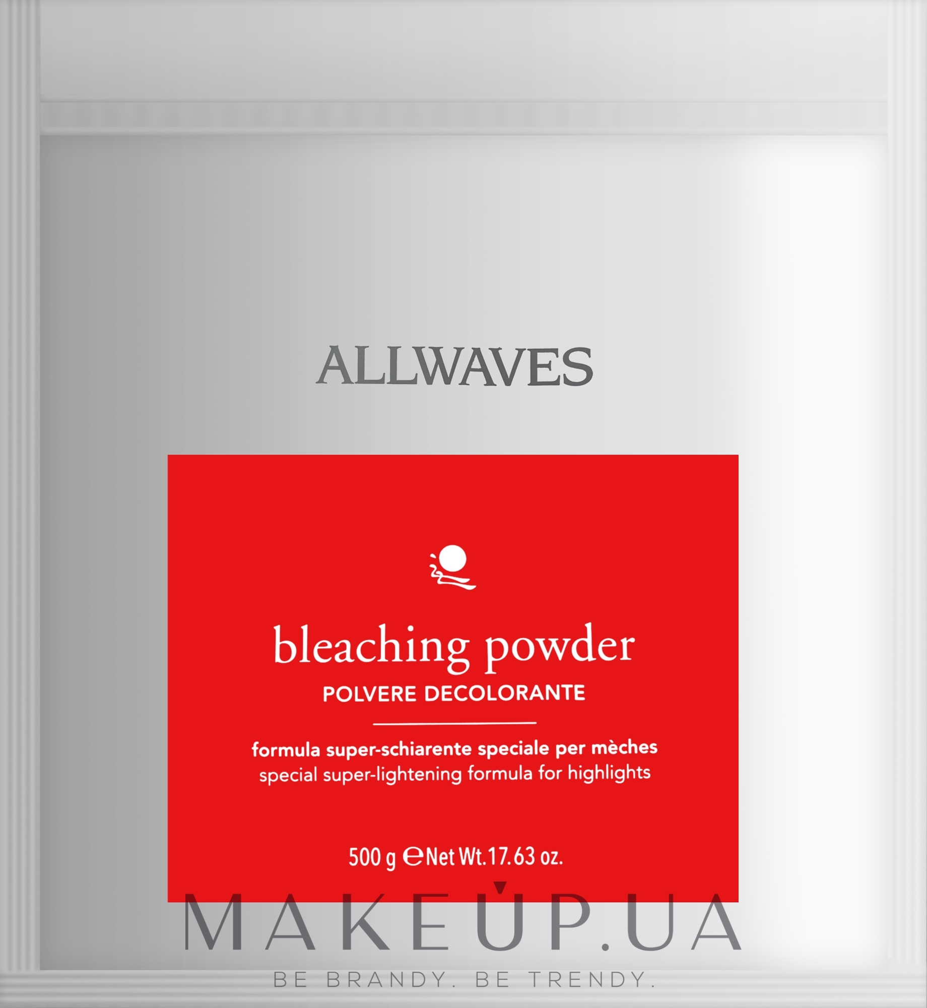 Освітлювальна пудра для волосся  - Allwaves Powder Bleach — фото 500ml