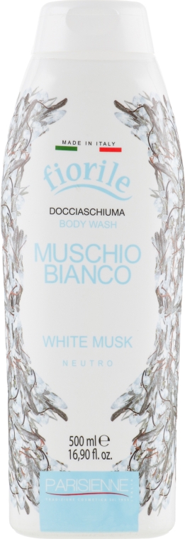 Гель для душу "Білий мускус" - Parisienne Italia Fiorile Muschio Body Wash — фото N1