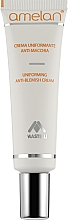 Парфумерія, косметика Крем для обличчя "Депігментувальний" - Mastelli Amelan Uniforming Anti-Blemish Cream