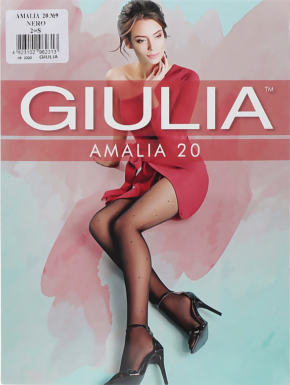 Колготки для женщин "Amalia Model 9" 20 Den, nero - Giulia