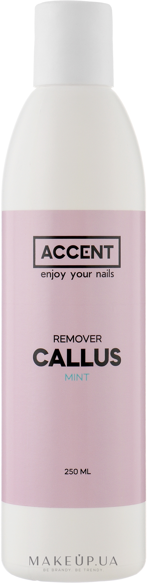 Средство для удаления ороговевшей кожи и мозолей - Accent Callus Remover  — фото 250ml