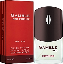 Аромат Gamble Red Intense - Туалетна вода — фото N2