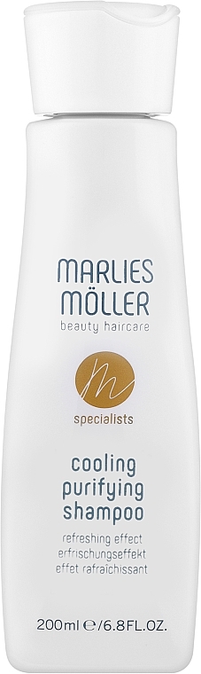 Шампунь для волос - Marlies Moller Specialist Cooling Purifying Shampoo — фото N1